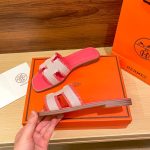 Hermes Oran Sandal Pink H231095Z C5350 - Image 8
