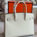 Hermes Birkin 30 Togo Mushroom White 30Cm - Image 4