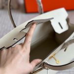 Hermes Birkin 30 Togo Mushroom White 30Cm - Image 7