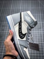Dior x Air Jordan 1 High OG AJ1 - Image 3