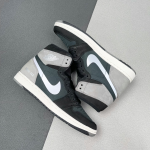 Air Jordan 1 Black Grey Waterproof Shoes - Image 2