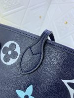 Louis Vuitton Neverfull MM Monogram Empreinte Blue 31Cm M46514 - Image 7