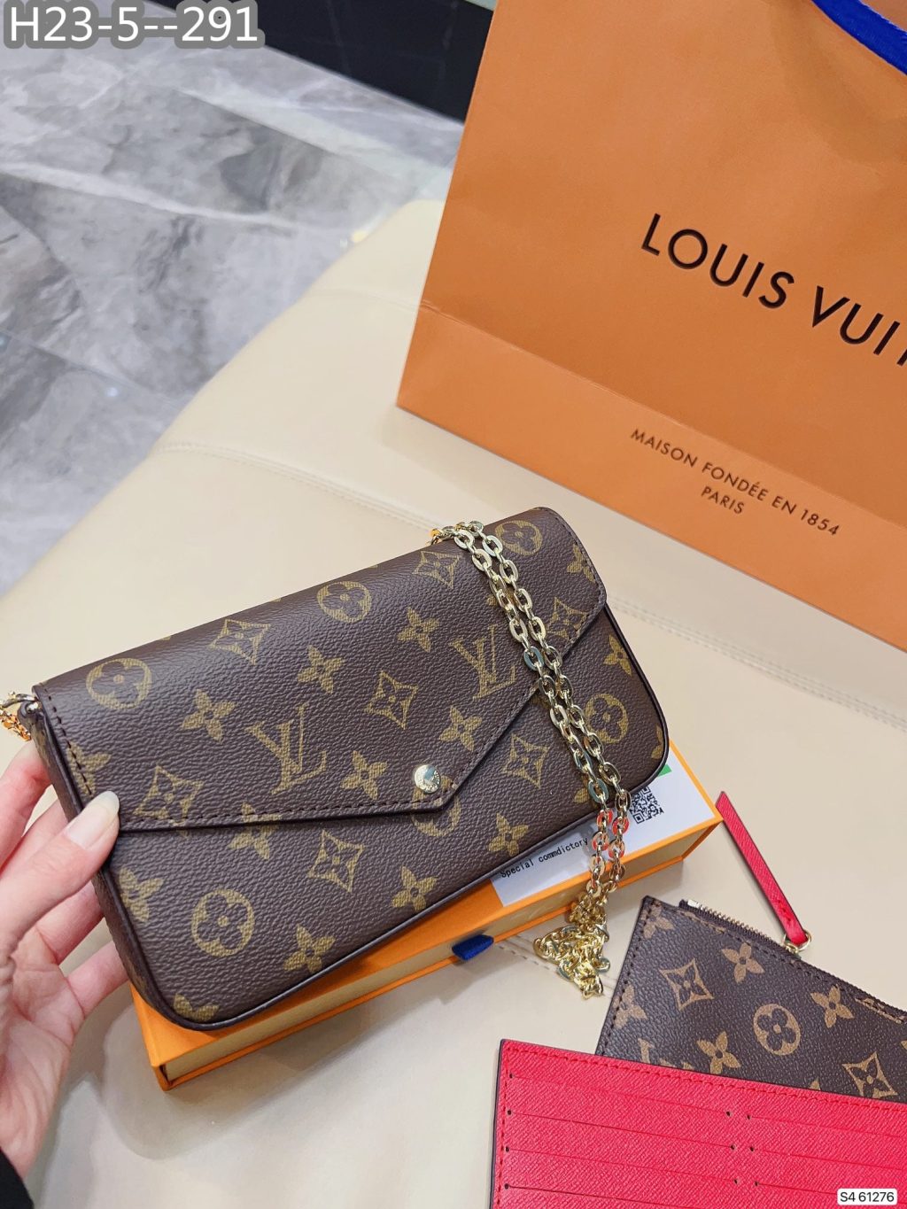 Louis Vuitton Felicie Pochette Bag 21Cm M81896 - Image 3