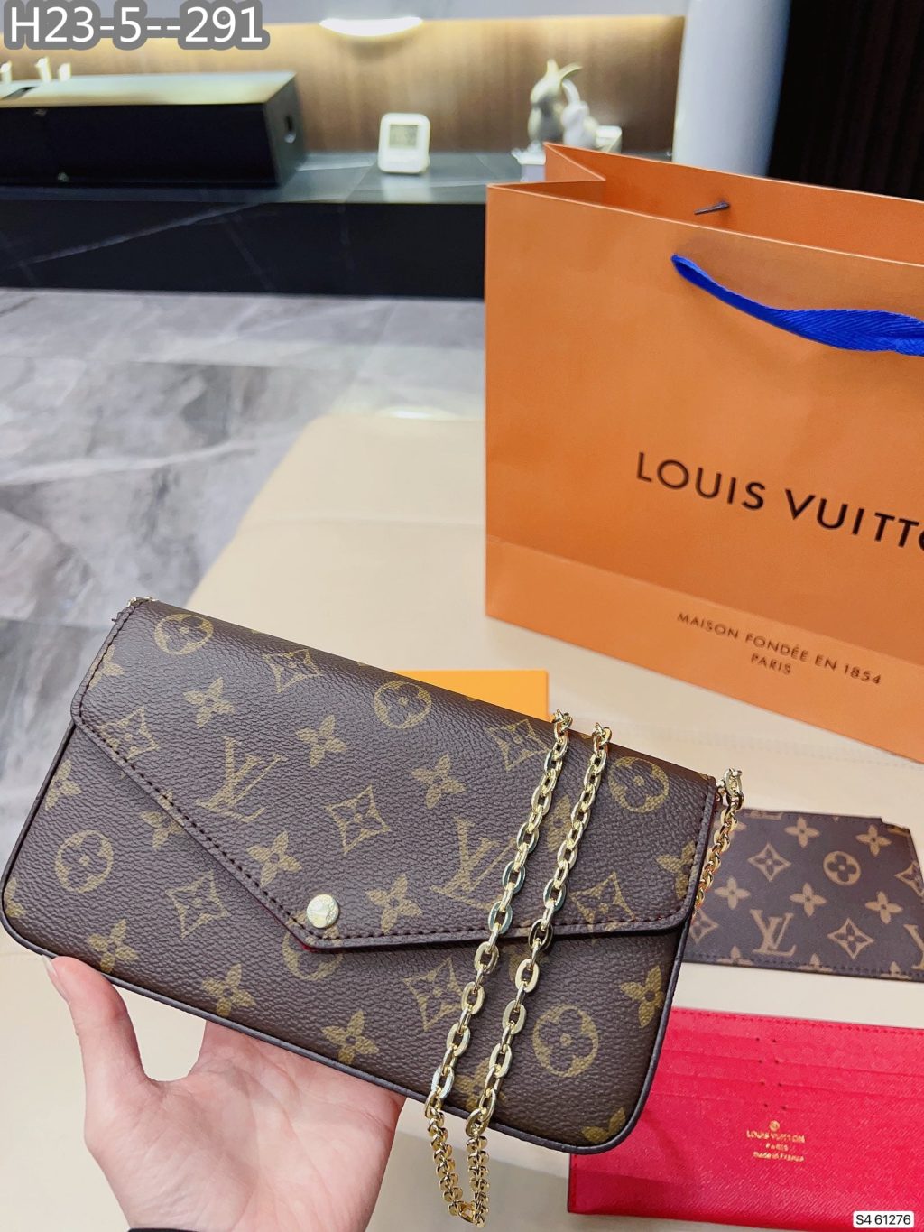 Louis Vuitton Felicie Pochette Bag 21Cm M81896 - Image 4