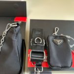 Prada Re Edition 2005 Re Nylon Bag Black 22cm 1BH204 R064 F0002 V V9L - Image 4