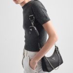 Prada Re Edition 2005 Re Nylon Bag Black 22cm 1BH204 R064 F0002 V V9L - Image 9