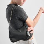 Prada Re Edition 2005 Re Nylon Bag Black 22cm 1BH204 R064 F0002 V V9L - Image 8