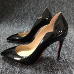Christian Louboutin Hot Chick Pump Patent Leather Black 1190911BK01 - Image 5