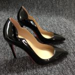 Christian Louboutin Hot Chick Pump Patent Leather Black 1190911BK01 - Image 6