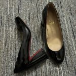 Christian Louboutin Miss Sab Pumps Patent Leather Black 3210568BK01 - Image 3