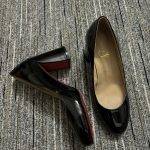 Christian Louboutin Miss Sab Pumps Patent Leather Black 3210568BK01 - Image 5