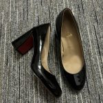 Christian Louboutin Miss Sab Pumps Patent Leather Black 3210568BK01 - Image 4