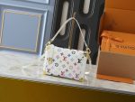 Louis Vuitton X Takashi Murakami Side Trunk MM Bag Multicolore Blanc 23cm M14046 - Image 5
