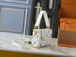 Louis Vuitton X Takashi Murakami Side Trunk MM Bag Multicolore Blanc 23cm M14046 - Image 6