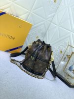 Louis Vuitton Bucket Monogram Bag Brown 20Cm - Image 3