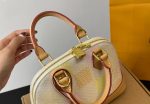 Louis Vuitton Alma BB Damier Canvas Peach 23Cm N40516 - Image 4