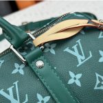 LOUIS VUITTON KEEPALL BANDOULIÈRE 25 MONOGRAM HERITAGE GREEN 25CM M12684 - Image 9