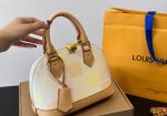 Louis Vuitton Alma BB Damier Canvas Peach 23Cm N40516 - Image 5