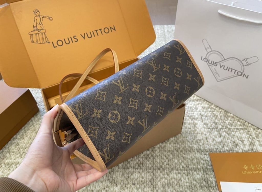 Louis Vuitton Popincourt Hart Tote Handbag Monogram Canvas 28Cm M40007 - Image 6