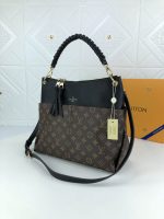Louis Vuitton Maida Hobo Handbag Black Monogram 33Cm - Image 10