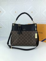 Louis Vuitton Maida Hobo Handbag Black Monogram 33Cm - Image 11