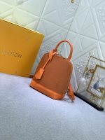 Louis Vuitton Alma Backpack Epi Leather Orange 20Cm M25104 - Image 11