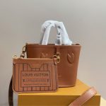 Louis Vuitton Neverfull Bandoulière Inside Out BB Monogram Brown 26Cm - Image 3