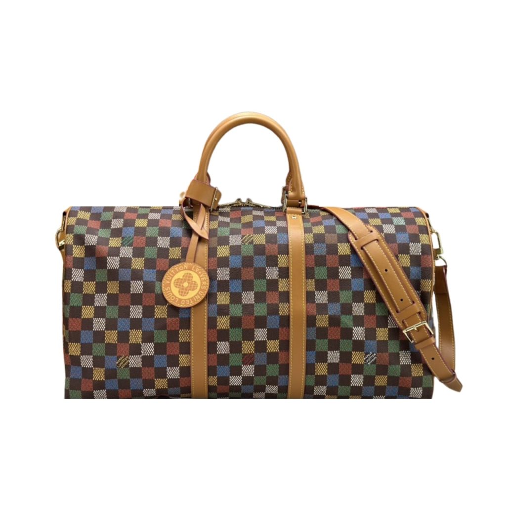 Louis Vuitton Keepall Bandoulière 50 Leather Trim Muticolor 50cm - Image 2