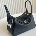 Hermes Lindy 26 Bag Black 26Cm - Image 3