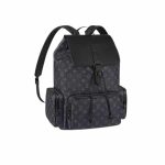 Louis Vuitton Backpack Monogram Black 45Cm