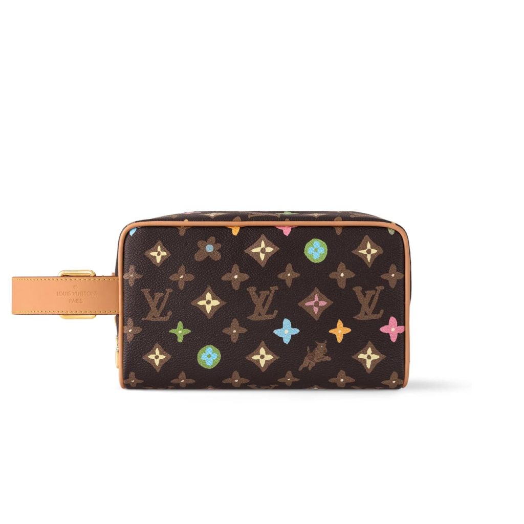 Louis Vuitton Locker Dopp Kit Monogram Craggy Chocolate 28Cm M47069 - Image 2