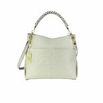 Louis Vuitton Maida Hobo Handbag White 33Cm