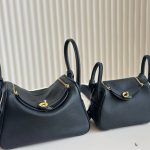 Hermes Lindy 26 Bag Black 26Cm - Image 4