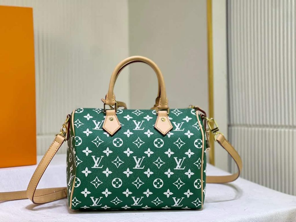 Louis Vuitton Speedy P9 Bandoulière 25 Green 25Cm M24423 - Image 3