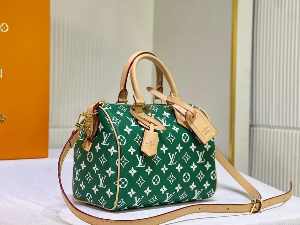 Louis Vuitton Speedy P9 Bandoulière 25 Green 25Cm M24423 - Image 4