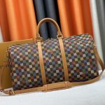Louis Vuitton Keepall Bandoulière 50 Leather Trim Muticolor 50cm - Image 5
