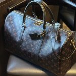 Louis Vuitton Keepall Bandoulière 45 Monogram Tomette Coated Canvas 45cm M12441 - Image 7