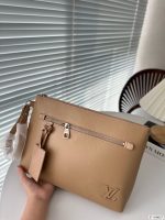 Louis Vuitton Takeoff Pouch Beige 30Cm - Image 7