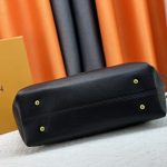 Louis Vuitton Low Key Cabas MM Grained Leather Black 47Cm M25341 - Image 8