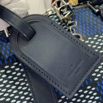 Louis Vuitton Keepall Bandoulière 50 Damier Heritage Blue 50cm N40861 - Image 9