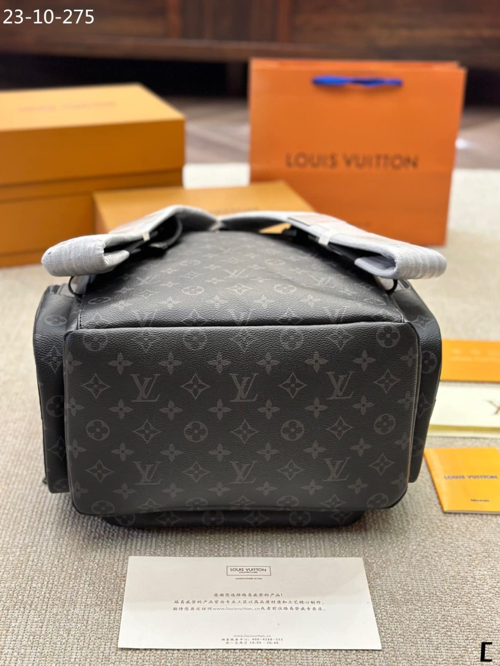 Louis Vuitton Backpack Monogram Black 45Cm - Image 6