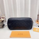 Louis Vuitton Neverfull MM Monogram Empreinte Leather Black 31Cm M45685 - Image 10