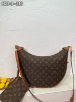 Louis Vuitton Loop Hobo Monogram Canvas Brown 40Cm M46311 - Image 3