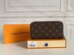Louis Vuitton Long Double Zippy Wallet Monogram Brown 19Cm - Image 3