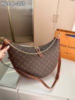 Louis Vuitton Loop Hobo Monogram Canvas Brown 35Cm M46311 - Image 4