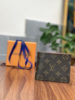 Louis Vuitton Amerigo Wallet Monogram Canvas In Brown 11Cm N60053 - Image 3