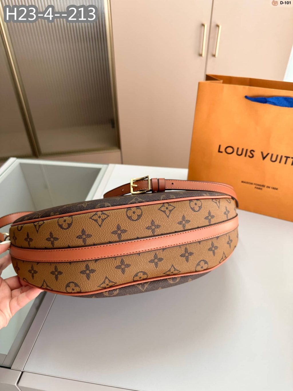 Louis Vuitton Loop Hobo Monogram Canvas Brown 35Cm M46311 - Image 7