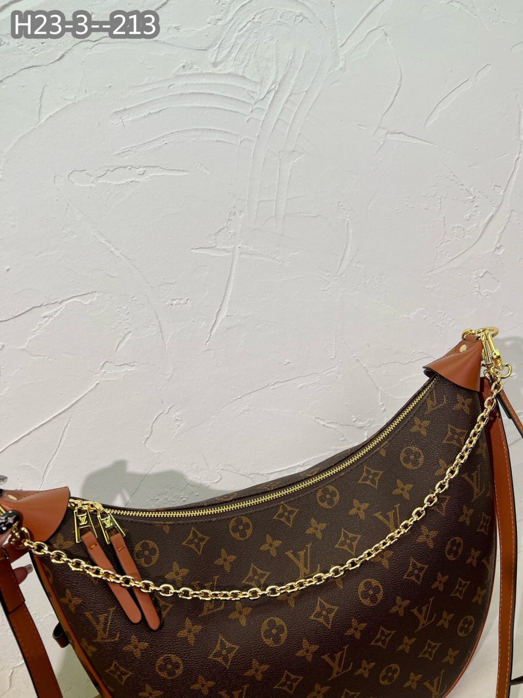 Louis Vuitton Loop Hobo Monogram Canvas Brown 40Cm M46311 - Image 7