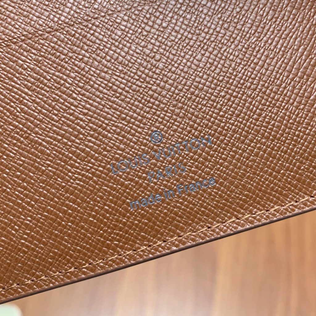 Louis Vuitton Amerigo Wallet Monogram Canvas In Brown 11Cm N60053 - Image 8