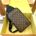 Louis Vuitton Avenue Slingbag Nm Monogram Macassar 31Cm M46327 - Image 4